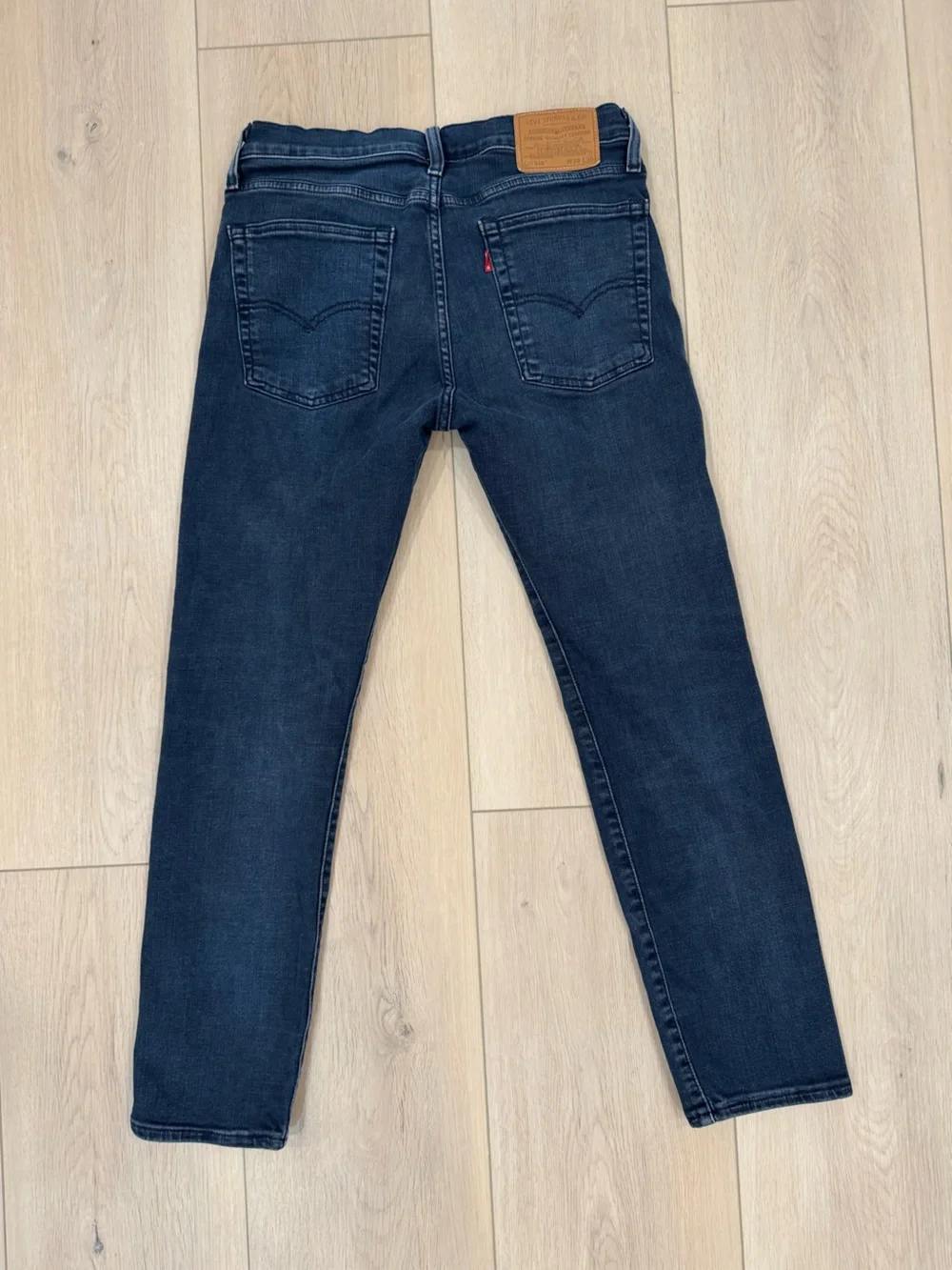 Levi's 510 30x30 Premium Men's Skinny Jeans in Dark Blue Wash